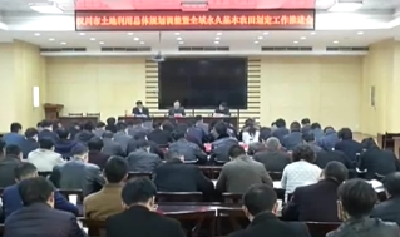 全市土地利用总体规划调整暨全域永久基本农田划定工作推进会召开 