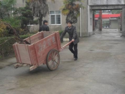 脉旺镇垃圾中转站投入使用 