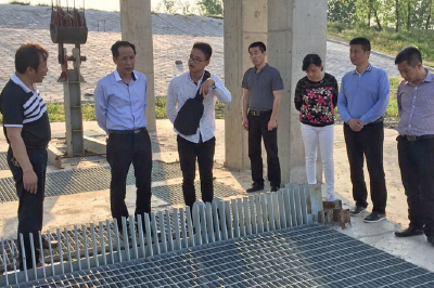 田水欣检查指导防汛备汛工作 