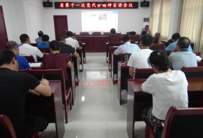 汉川市民政局组织学习省第十一次党代会精神 