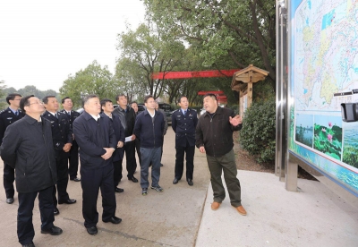 曾欣赴汉川调研：推动汈汊湖河湖长制各项工作落实落地 