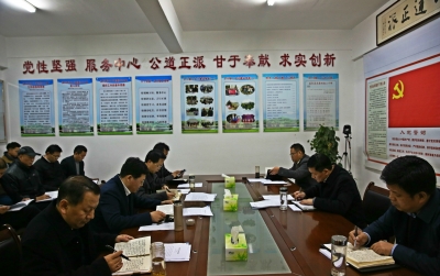 李先乔到市委组织部调研 