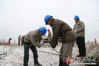 国网汉川供电公司应急抢修保供电 