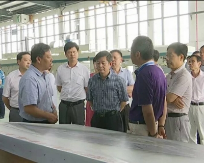 孙松柏带队视察全市招商引资项目建设情况 