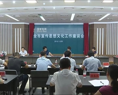 全市宣传思想文化工作座谈会召开 