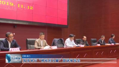 汉川市举行“榜样的力量”宣讲报告会