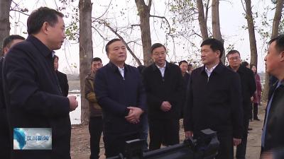 曾欣在汉川市调研时强调：全面促进河湖长制落地抓实
