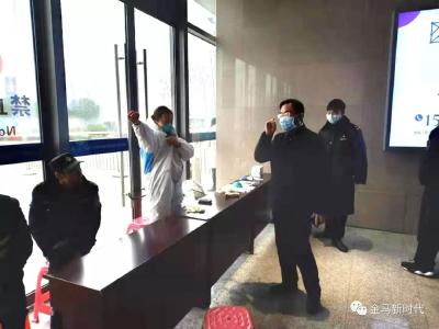汉川市马口镇落实联防联控工作