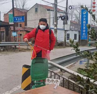 大沙村防控志愿者服务队筑起坚固防线