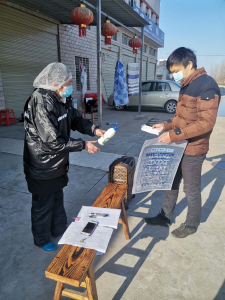 汉川一留观点临时党支部：当好疫情防控的“守门人”