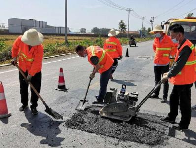 汉川强化公路管养提升通行质量
