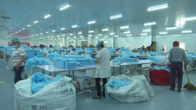 日产口罩50万只 复产企业按下“快进键”