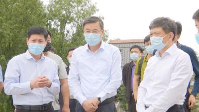 吴海涛调研汉川市防汛抗旱和河湖长制工作时要求 把握防汛抗旱主动  全面落实河湖长制