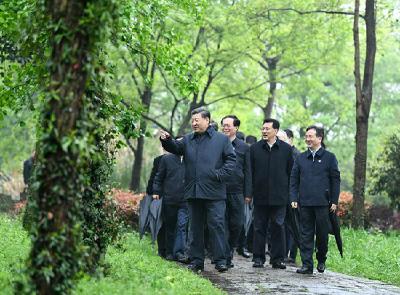 从习近平的三次“寻山访水”中感受这个理念