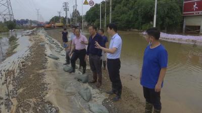 压责任 抓抢排 保堤防 汉南片区发起抗洪排涝总攻
