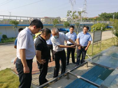 汉川一家水务公司接受“国检”