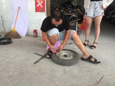 贫困户有了自己的车行