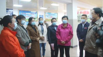 省督查组来我市督查妇女儿童发展规划实施情况