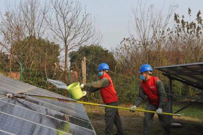 【供电公司】光伏扶贫让村民“沾了光”