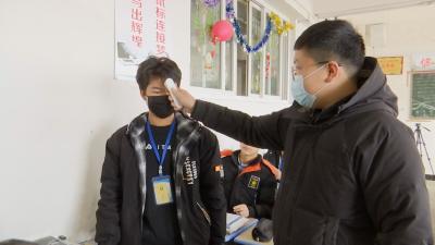 【汉川中职】军事化管理模式 助力校园疫情防控