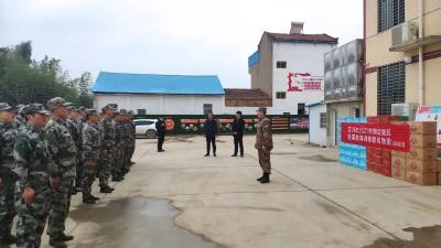 汉川百余名预定新兵正接受役前教育训练