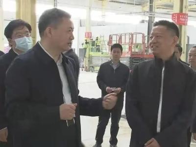 省自然资源厅厅长张猛来汉川调研
