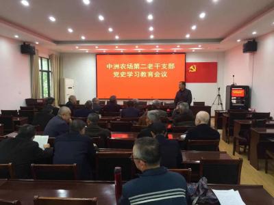 【学党史 悟思想 办实事 开新局】中洲农场老干部学党史践初心