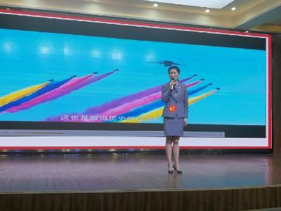 汉川师生心向党   激情演讲慨而慷 