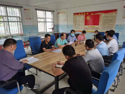 市领导到涵闸社区调研
