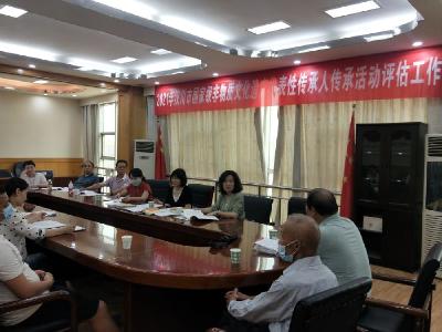 国家级非遗传承活动评估工作小组到汉川市调研