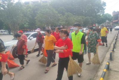 “以微见著，以行感人”     共建美丽仙人位社区