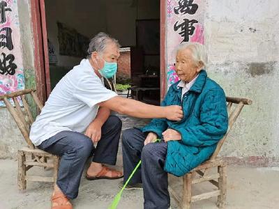 分水：95岁以上老人已“应接尽接”