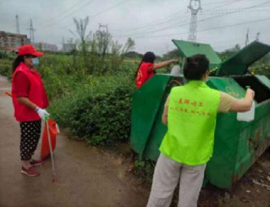 汈东：疫情防控“志愿红”