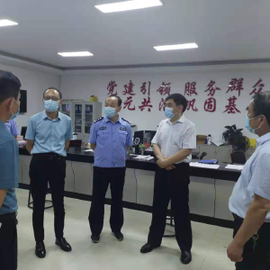 汉川市领导督导检查城区疫情防控工作