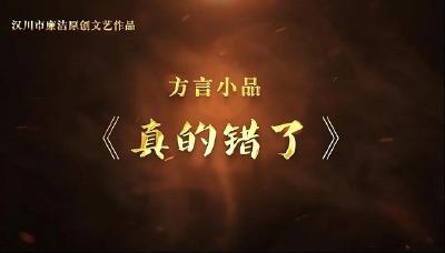 【清廉汉川】清廉文化作品展之微视频《真的错了》