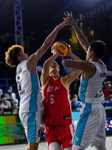 汉川刘千豪勇夺全运会三人U19篮球赛冠军
