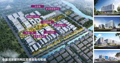 重点项目重点扶持  汉川工行助力汉派服饰网红直播基地建设
