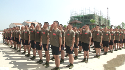 131名“准新兵”报到！役前训练开启“军营模式”