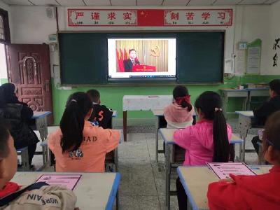 【回龙镇】玉皇小学：让孩子们从党代会识汉川