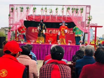 【刘家隔镇】廉政文化送戏进村