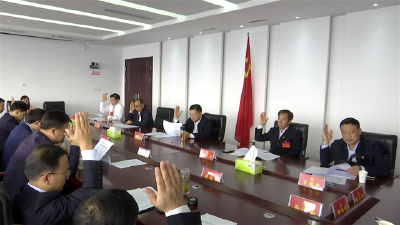 【党代会进行时】中国共产党汉川市第七次代表大会主席团举行第三次会议