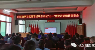 学习“七一”重要讲话 汲取强大精神力量