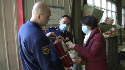 汉川市领导带队开展节前安全生产检查工作