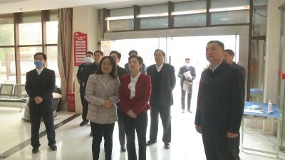 【人社局】省人社厅厅长刘艳红到汉川调研