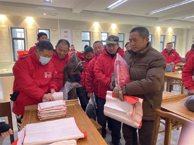 【湾潭乡】他送的棉衣 增添浓浓年味儿