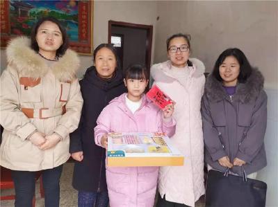 【马鞍】暖心物资已送达 点滴真情暖童心