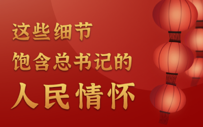 这些细节，饱含总书记的人民情怀