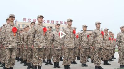【视频】下一站军营 汉川欢送65名新兵入伍