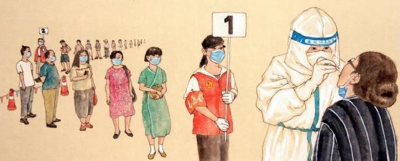 【麻河】每周一次对一个村（社区）进行核酸检测