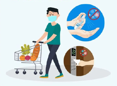 【商务局】商超防护指南，转给需要的人！